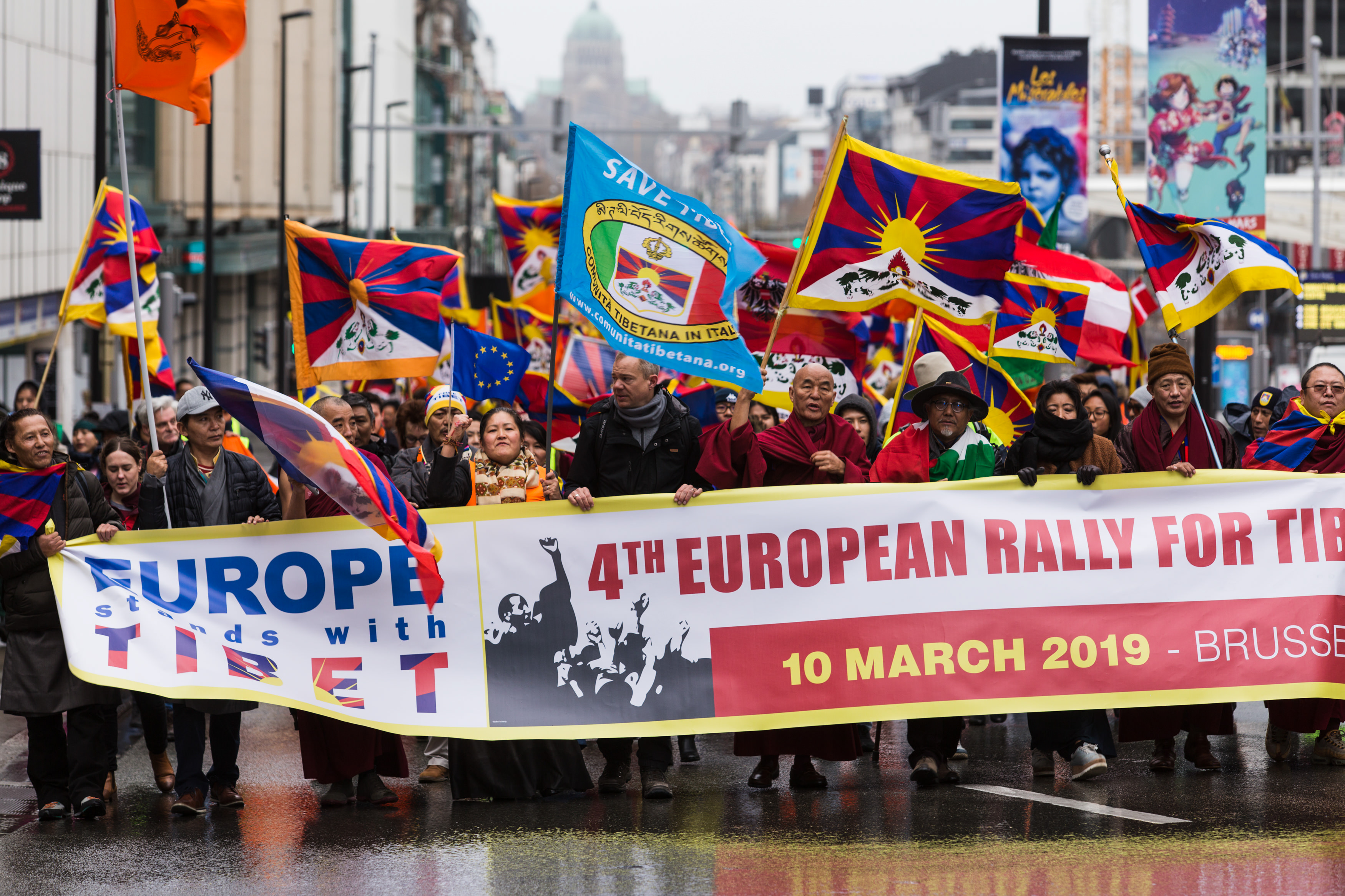 Demonstratie Brussel 10 maart 2019
