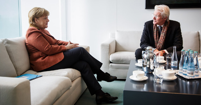 Merkel en Richard Gere