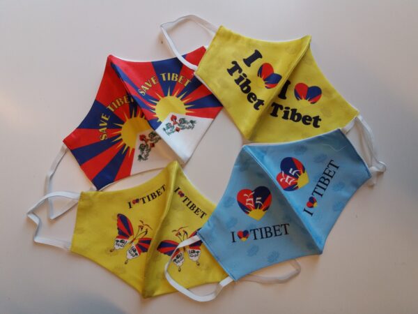 ICT mondkapjes: I love Tibet