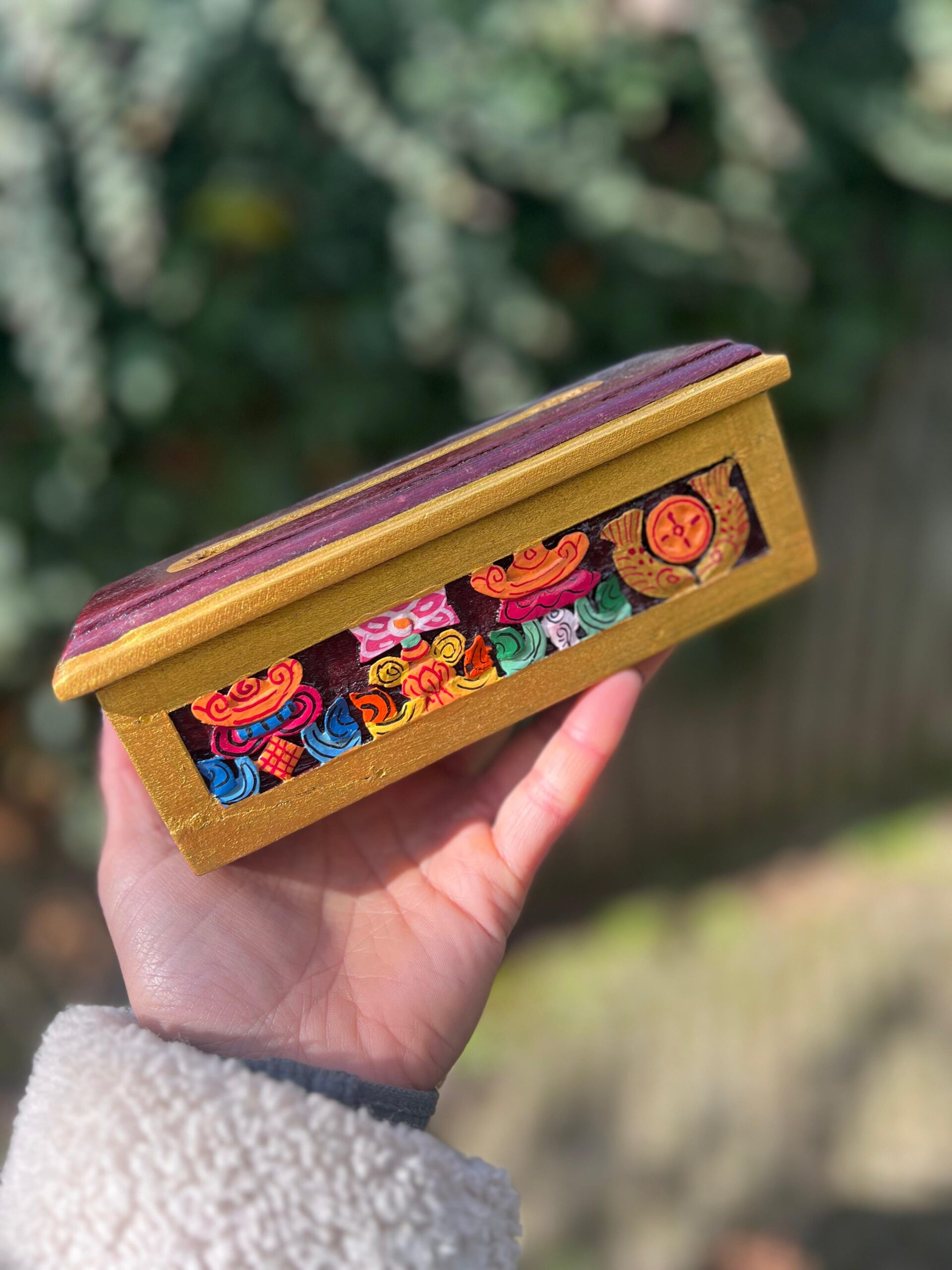 Tibetan Incense Box - Image 3